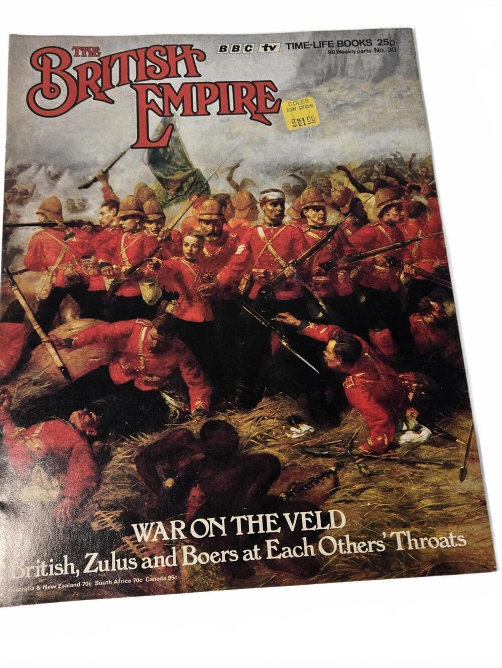 The British Empire magazine #30 of 98/ BBC TV + Time-Life Books / Vintage 1972-3